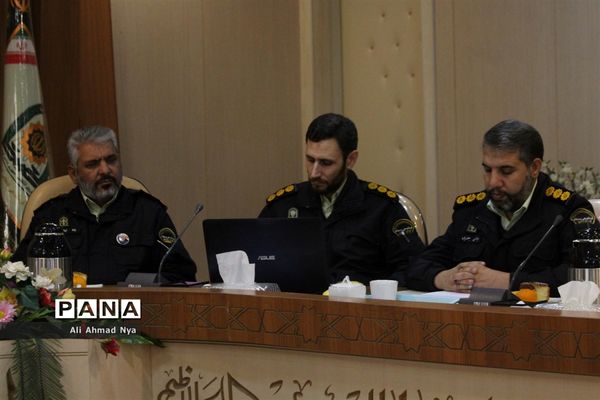 نشست خبری فرمانده انتظامی استان قم