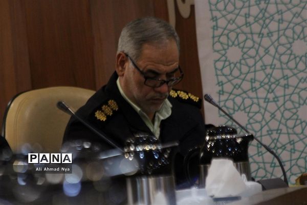 نشست خبری فرمانده انتظامی استان قم
