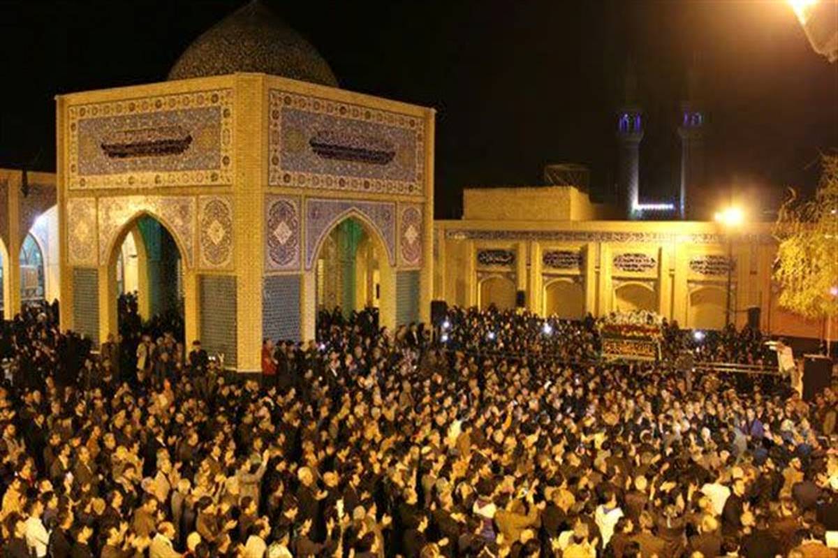برگزاری آیین تشییع نمادین حضرت زهرا(س) درشهرستان ورامین