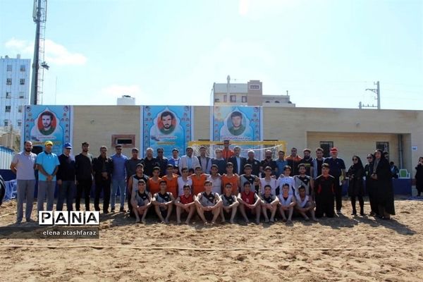 قهرمانی برازجان در مسابقات هندبال ساحلی سوپر جام استعدادهای برتر نوجوانان کشور