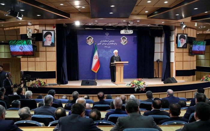 روحانی: بگذارید روز انتخابات همه با هم باشیم