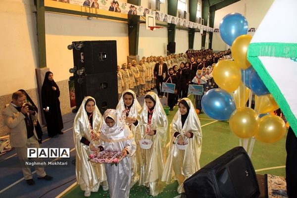 مانور تشکیلاتی یاوران انقلاب در شهرستان بهارستان