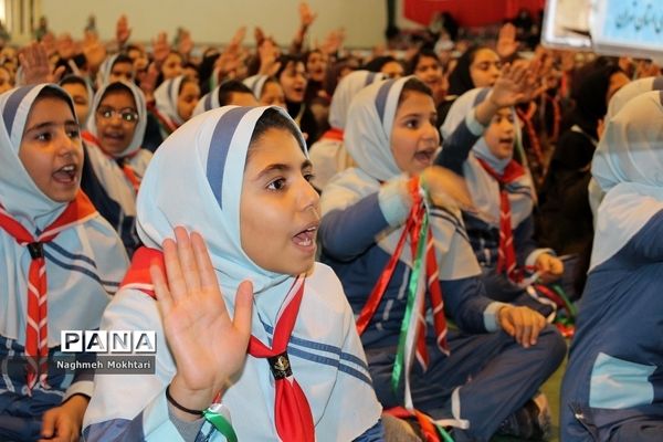 مانور تشکیلاتی یاوران انقلاب در شهرستان بهارستان