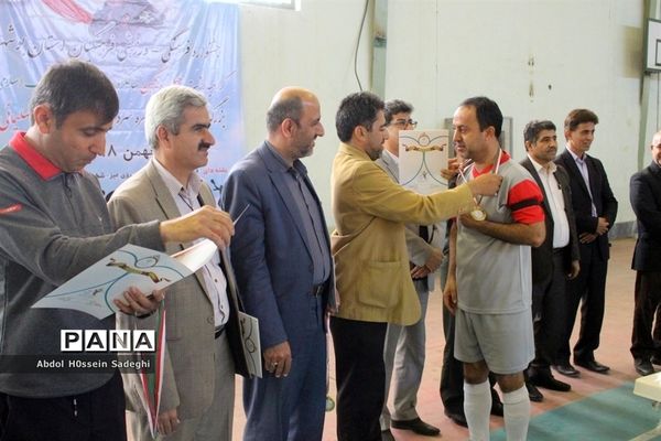 اختتامیه فوتسال بسیج فرهنگیان استان بوشهر