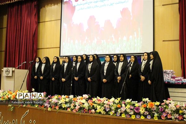اجرای نمادین طرح لاله های روشن در سمنان