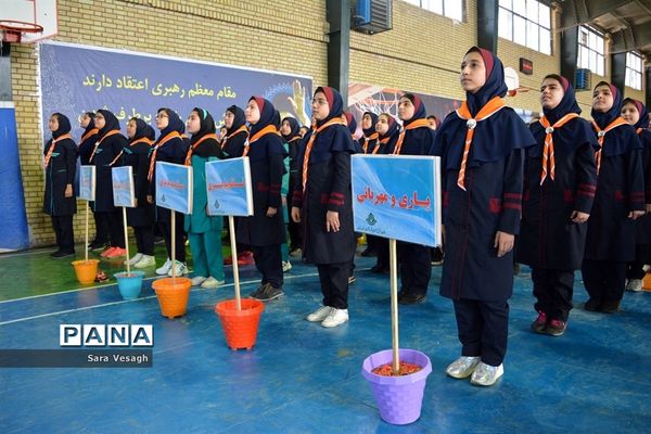 مانور یاوران انقلاب تشکل پیشتازان شهرستان شهریار