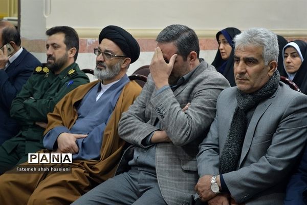 تشیع پیکر شهید گمنام در مراسم میهمانی لاله های روشن  فیروزکوه