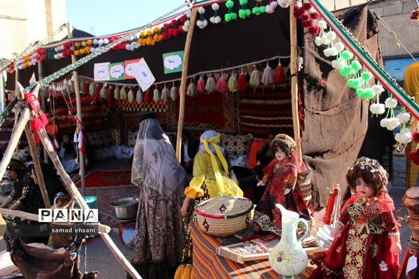 جشنواره فرهنگی بومی دبستان هیات امنایی شمس نجف آباد یاسوج