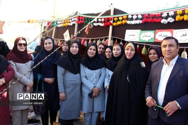 جشنواره فرهنگی بومی دبستان هیات امنایی شمس نجف آباد یاسوج