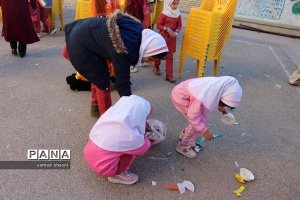 جشنواره فرهنگی بومی دبستان هیات امنایی شمس نجف آباد یاسوج