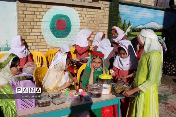 جشنواره فرهنگی بومی دبستان هیات امنایی شمس نجف آباد یاسوج