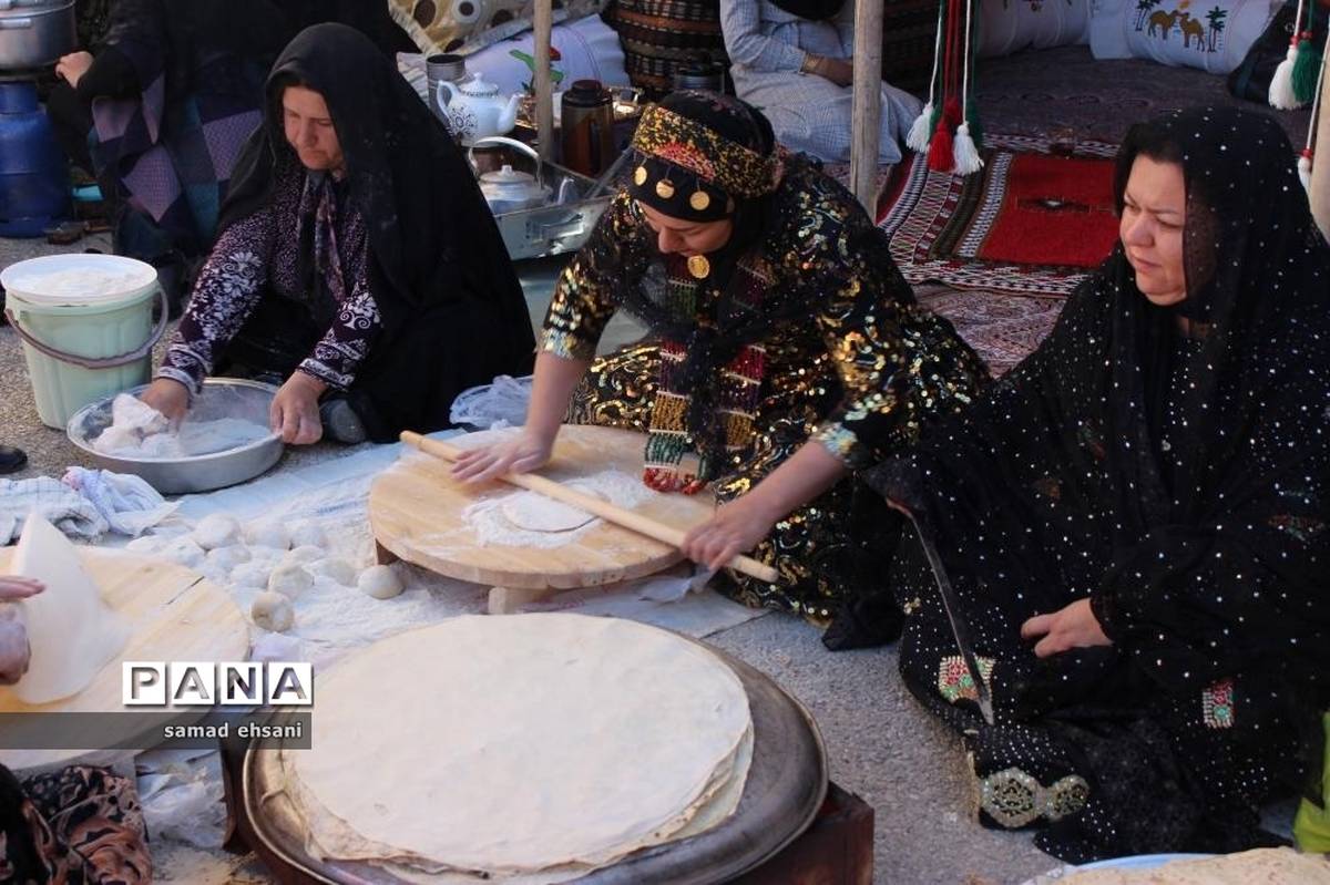 جشنواره فرهنگی بومی دبستان هیات امنایی شمس نجف آباد یاسوج