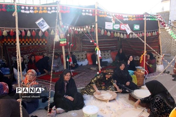 جشنواره فرهنگی بومی دبستان هیات امنایی شمس نجف آباد یاسوج