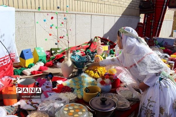 جشنواره فرهنگی بومی دبستان هیات امنایی شمس نجف آباد یاسوج