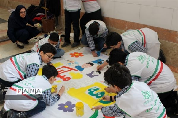 برگزاری همایش یاوران انقلاب سازمان دانش آموزی در استان البرز