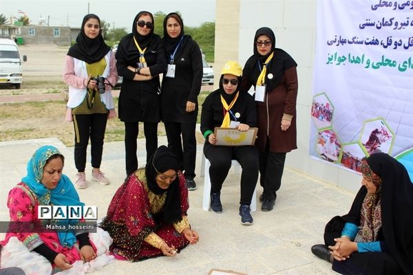 مسابقات بازی های بومی و محلی جشنواره ورزشی دا در بوشهر