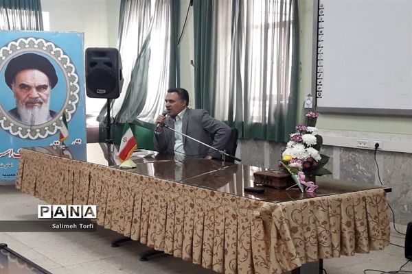 مراسم تکریم ومعارفه ریاست آموزش و پرورش شهرستان حمیدیه