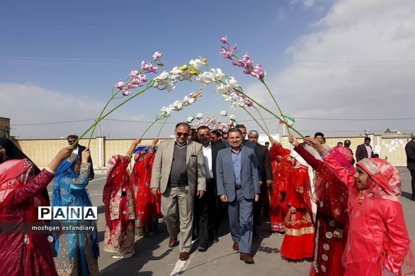 افتتاح آموزشگاه ۹ کلاسه شهید کرامت الله موسوی در نی ریز