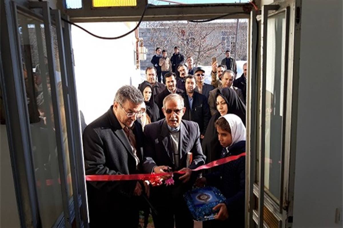 افتتاح مدرسه 2 کلاسه خیر ساز، در روستای سعید آباد مراغه