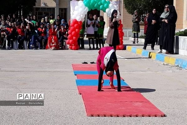 المپیاد ورزشی دبیرستان شبانه روزی مهر امیدیه (جایزان) به مناسبت دهه فجر