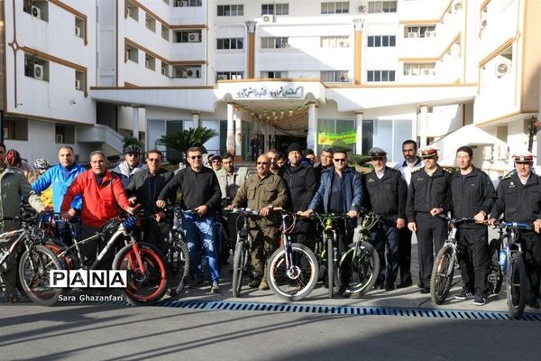 همایش دوچرخه‌سواری در ساری