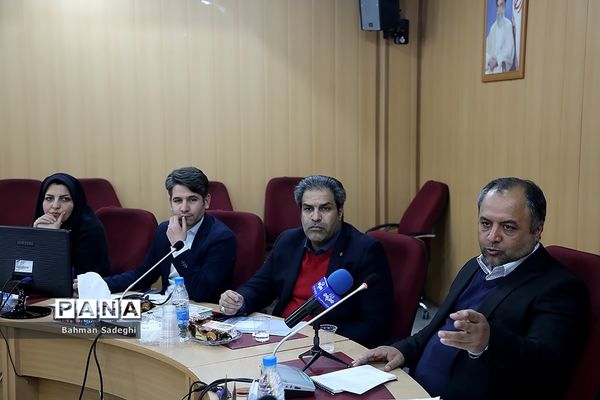 نشست خبری معاون وزیر و رئیس سازمان نوسازی، توسعه و تجهیز مدارس کشور