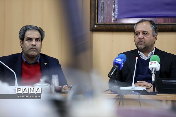نشست خبری معاون وزیر و رئیس سازمان نوسازی، توسعه و تجهیز مدارس کشور