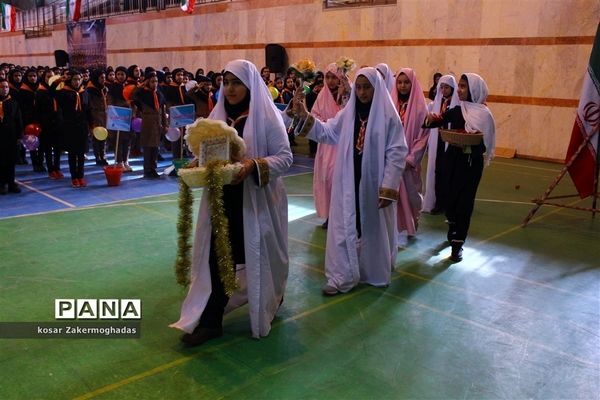 مانور بزرگ یاوران انقلاب شهرستان رباط کریم