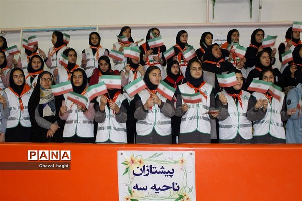 مانورتشکیلاتی  یاوران انقلاب در کرمانشاه