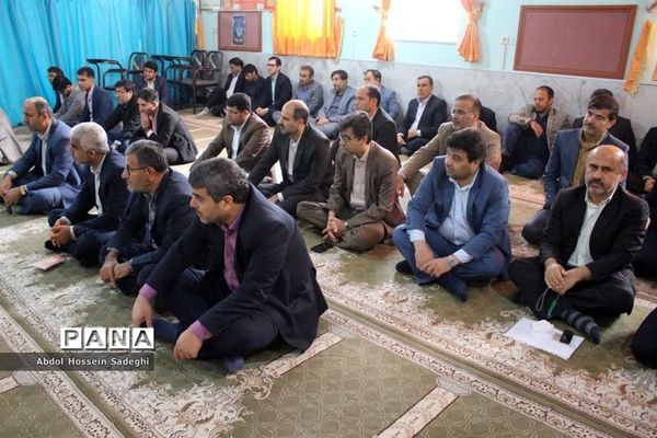 گرامیداشت سالروز پیروزی انقلاب اسلامی در اداره‌کل آموزش و پرورش استان بوشهر