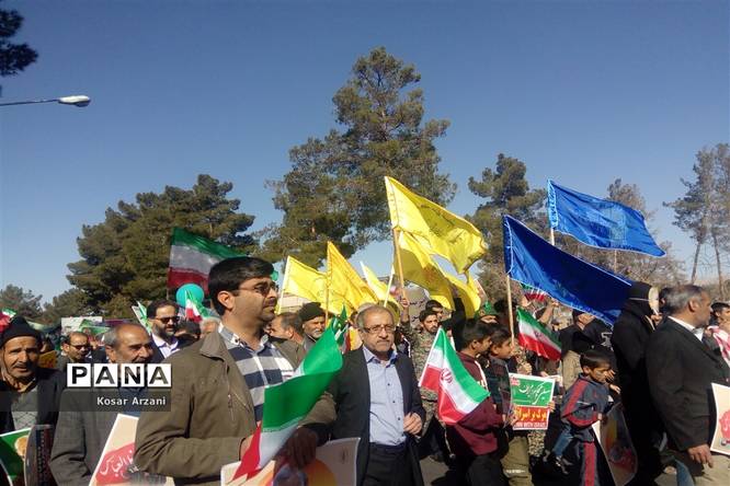 راهپیمایی ۲۲ بهمن در بیرجند
