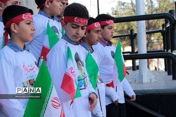 راهپیمایی با شکوه 22 بهمن در شهرستان بیرجند