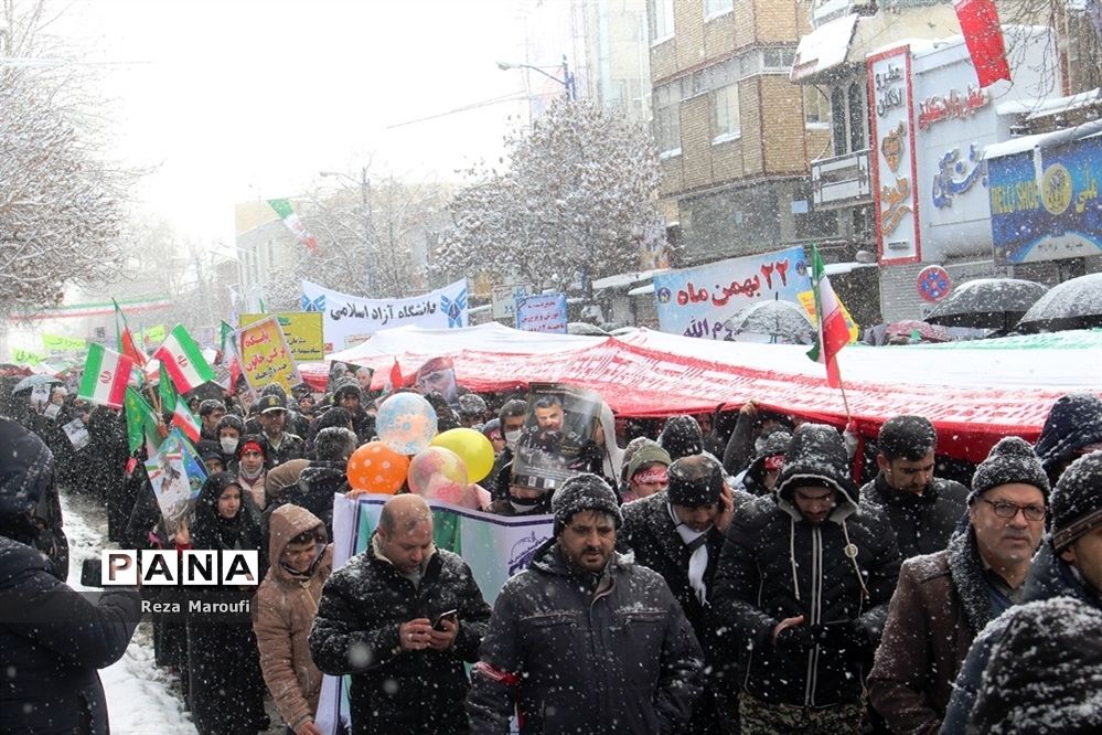 راهپیمایی 22 بهمن در ارومیه