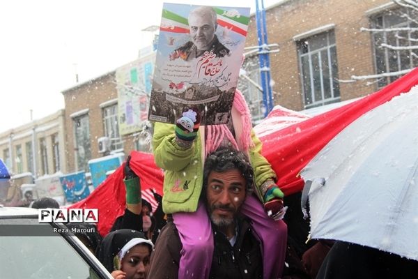 راهپیمایی 22 بهمن در ارومیه