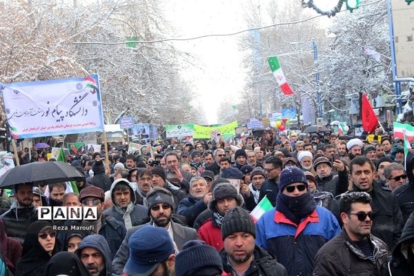 راهپیمایی 22 بهمن در ارومیه