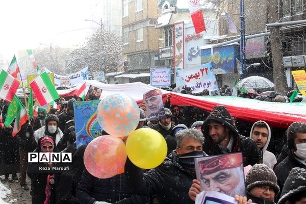 راهپیمایی 22 بهمن در ارومیه