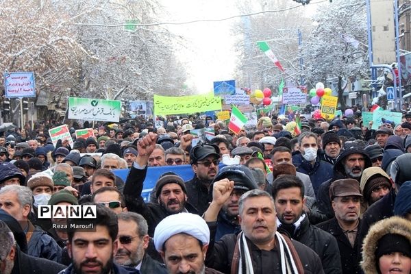 راهپیمایی 22 بهمن در ارومیه