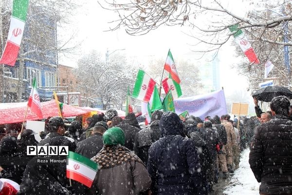 راهپیمایی 22 بهمن در ارومیه