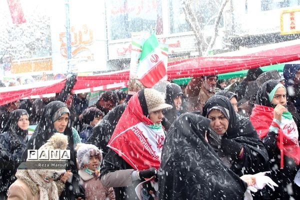 راهپیمایی 22 بهمن در ارومیه