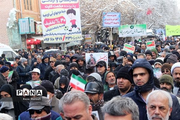 راهپیمایی 22 بهمن در ارومیه