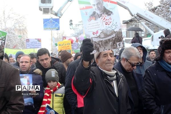 راهپیمایی 22 بهمن در ارومیه