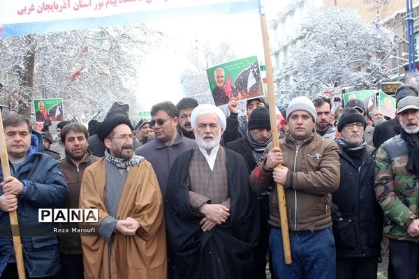 راهپیمایی 22 بهمن در ارومیه