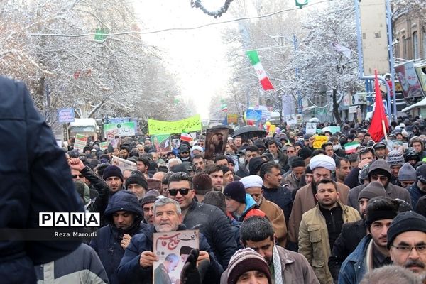 راهپیمایی 22 بهمن در ارومیه