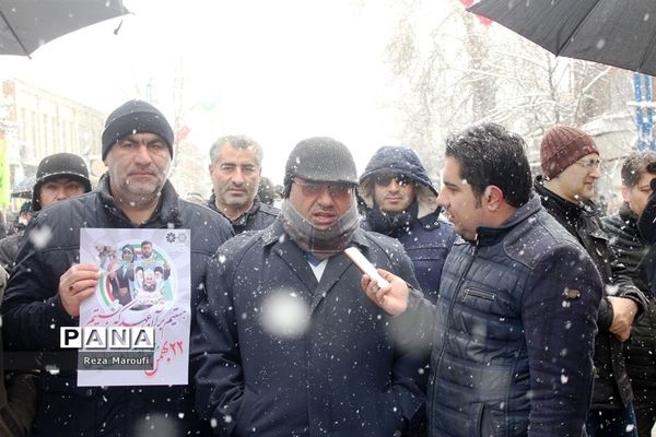 راهپیمایی 22 بهمن در ارومیه