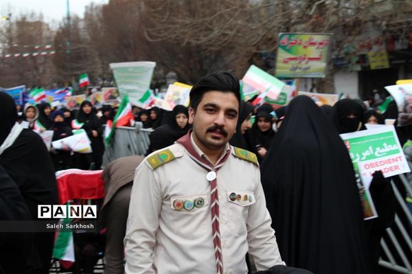 راهپیمایی یوم الله 22 بهمن ماه  در مشهد