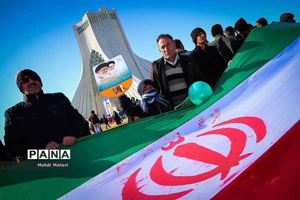 راهپیمایی ۲۲ بهمن در تهران