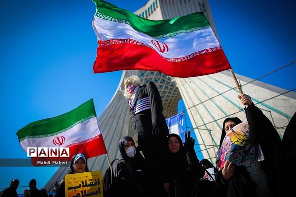 راهپیمایی ۲۲ بهمن در تهران