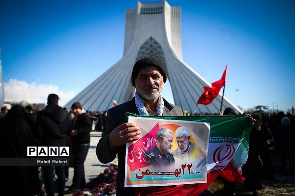 راهپیمایی ۲۲ بهمن در تهران