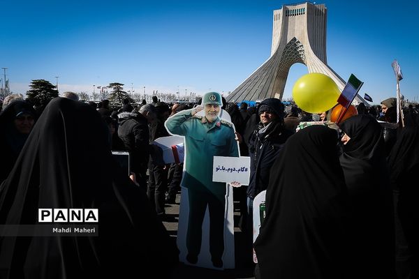 راهپیمایی ۲۲ بهمن در تهران