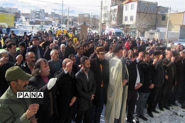 راهپیمایی باشکوه 22 بهمن 98 زنجان